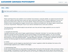 Tablet Screenshot of caminada.thirdlight.com